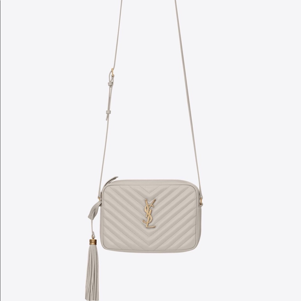 YVES SAINT LAURENT CAMERA BAG IN QUILTED LEATHER